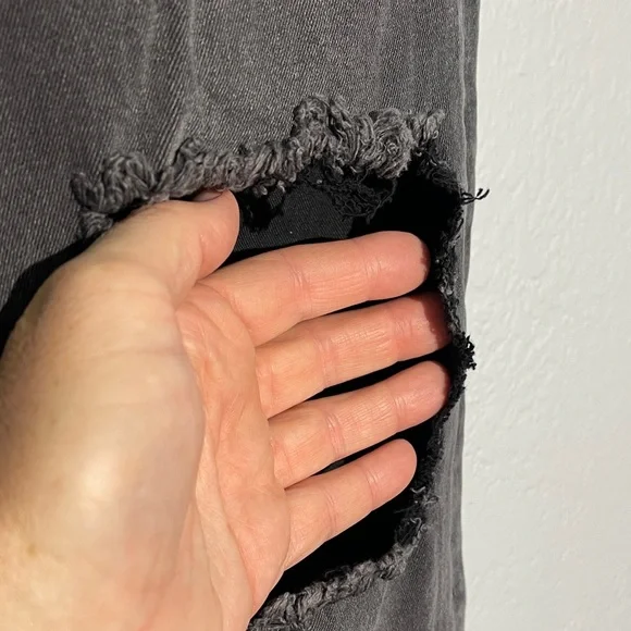 NWT Northsider NTH Black Holy Jean Pants - Picture 3 of 6